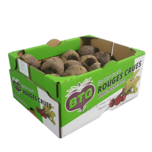 Betterave rouge crue entière carton 8 kg