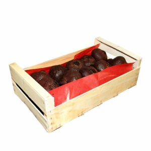 Betterave rouge ronde cuite entière  plateau Bois 10 kg « 1ère gamme » BTG